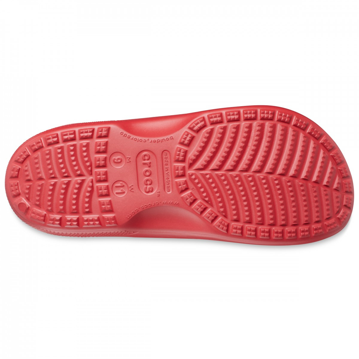 Slapi Crocs Baya Flip Rosu - Pepper - 3 | YEO