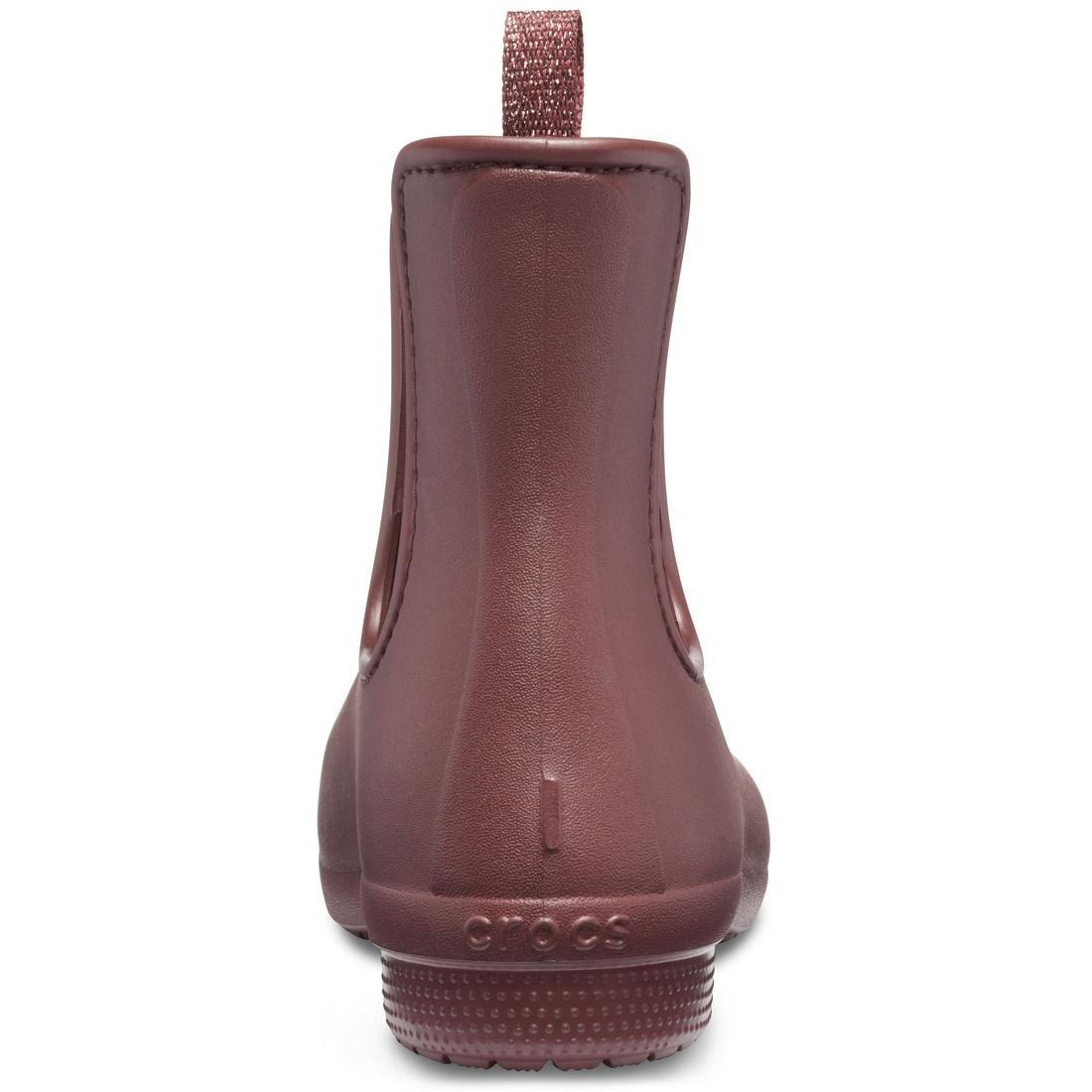 Cizme Crocs Freesail Chelsea Boot Bordo - Metallic Burgundy - 2 | YEO