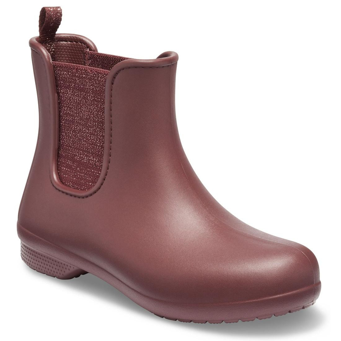 Cizme Crocs Freesail Chelsea Boot Bordo - Metallic Burgundy - 3 | YEO
