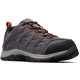 Pantofi Columbia Crestwood Waterproof Culoare Gri - Graphite/Dark Adobe
