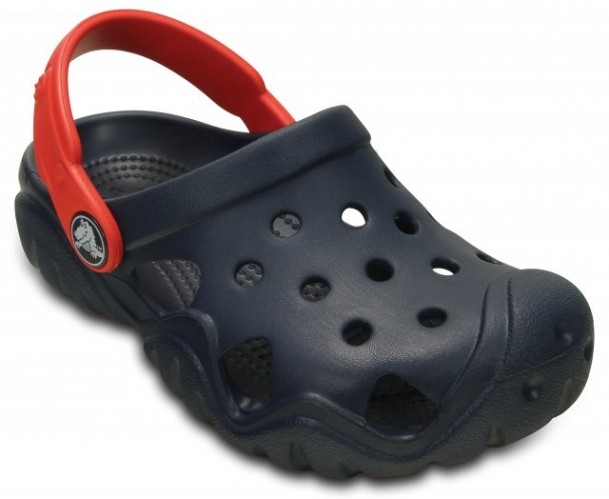 Saboti Crocs Swiftwater Clog Kids Bleumarin - Navy/Red - 1 | YEO