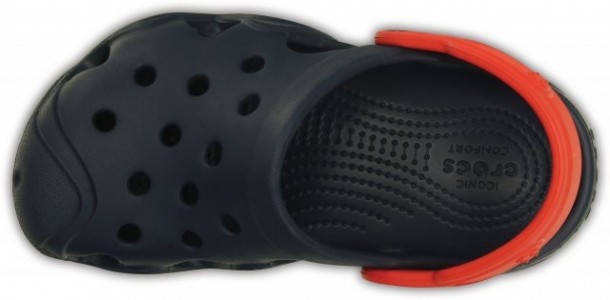 Saboti Crocs Swiftwater Clog Kids Bleumarin - Navy/Red - 2 | YEO