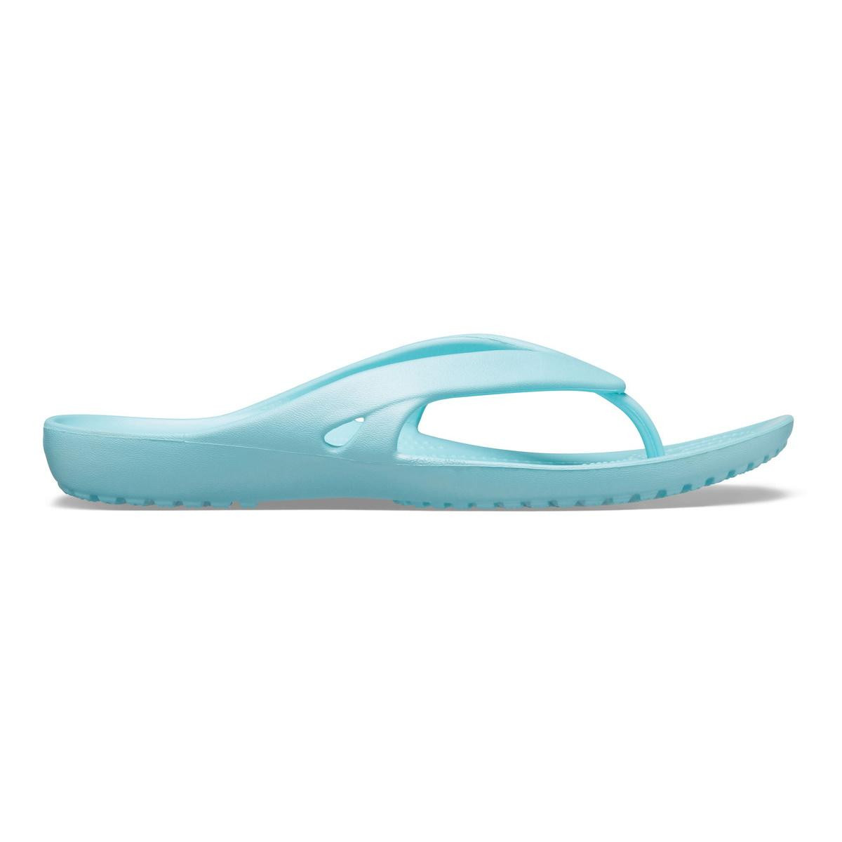 Slapi Crocs Kadee II Flip Albastru deschis – Ice Blue Albastru imagine 2022