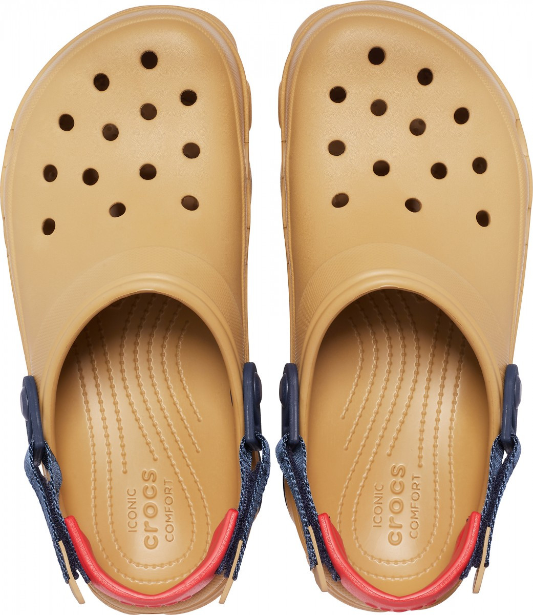 Saboti Crocs Classic All-Terrain Clog Maro - Tan/Multi - 1 | YEO