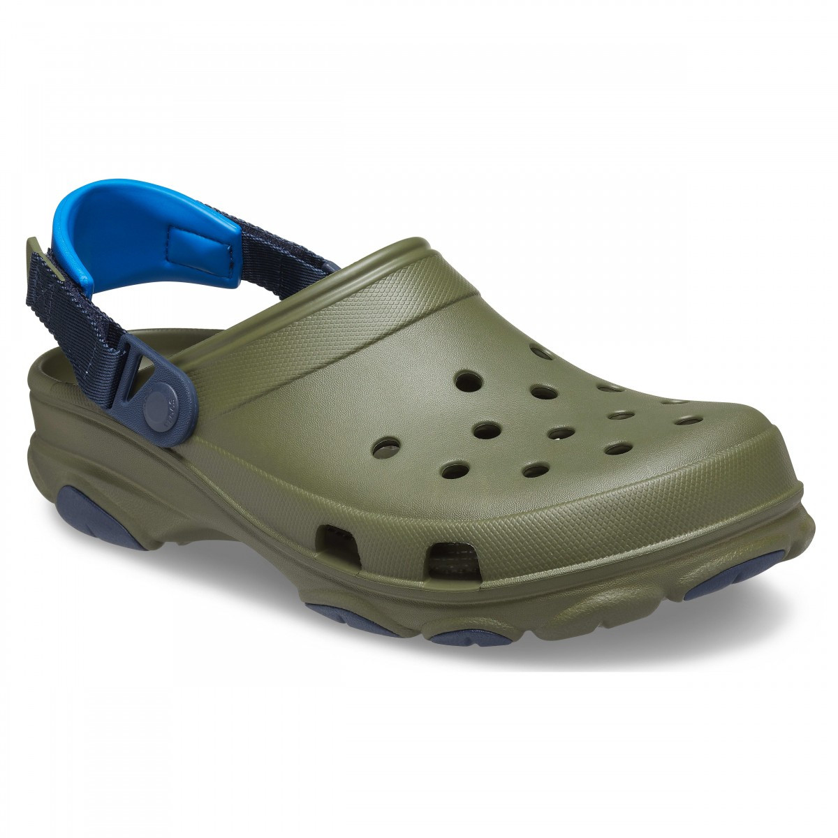 Saboti Crocs Classic All-Terrain Clog Verde - Army Green/Navy - 2 | YEO