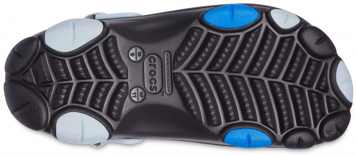 Saboti Crocs Classic All-Terrain Clog Negru - Black/Blue Grey - 3 | YEO