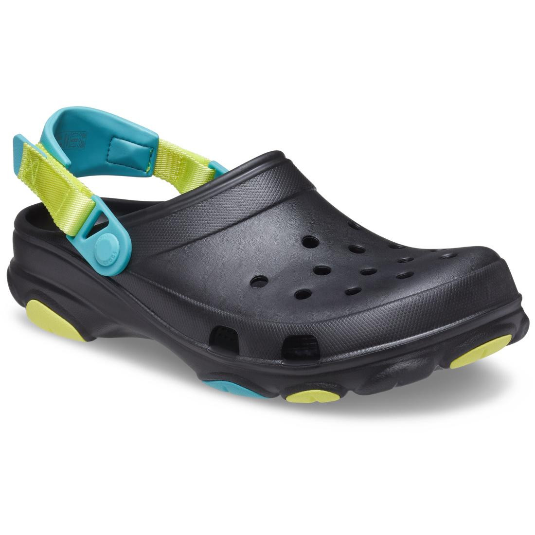 Saboti Crocs Classic All-Terrain Clog Negru - Black/Multi - 3 | YEO