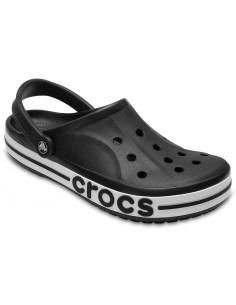 Saboti Crocs Bayaband Clog Negru - Black/White 2