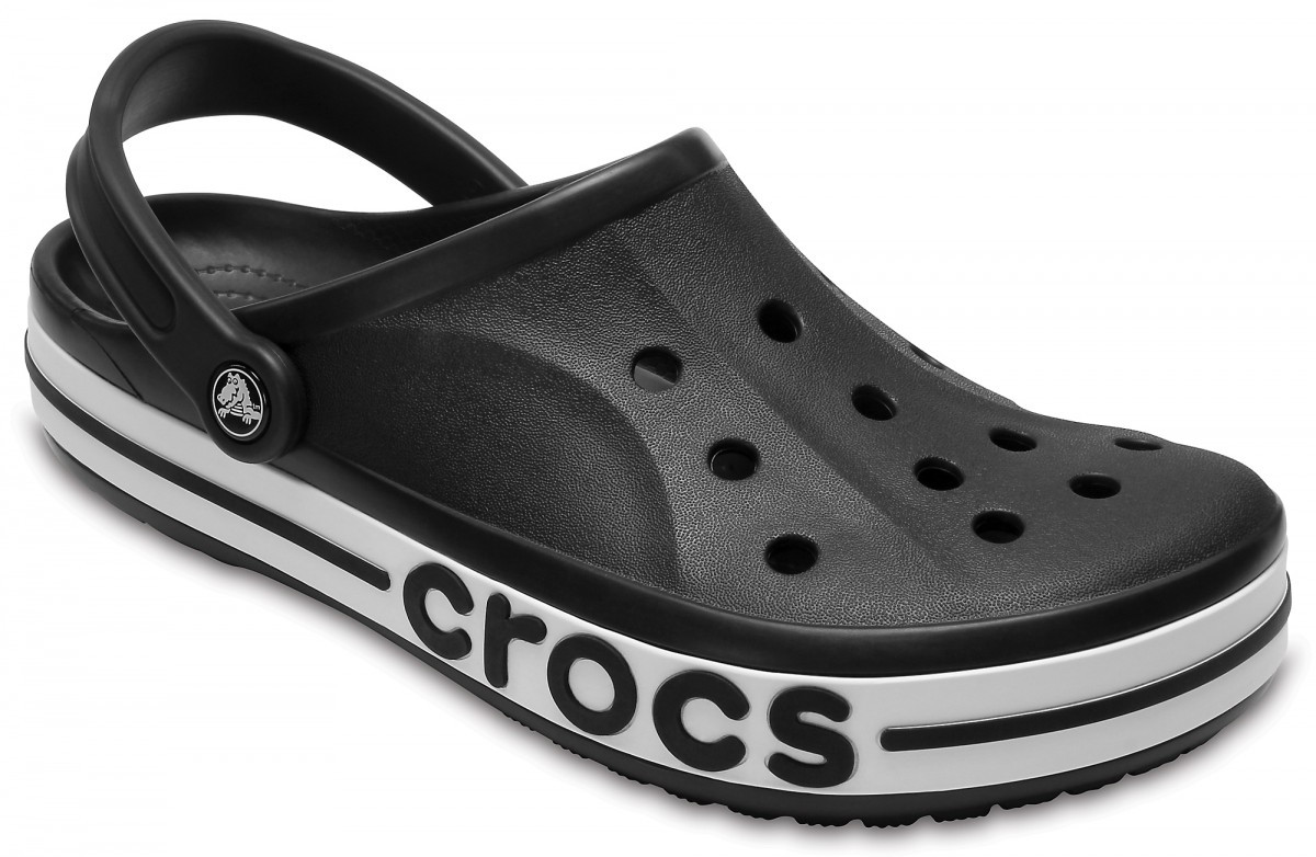 Saboti Crocs Bayaband Clog Negru - Black/White - 1 | YEO