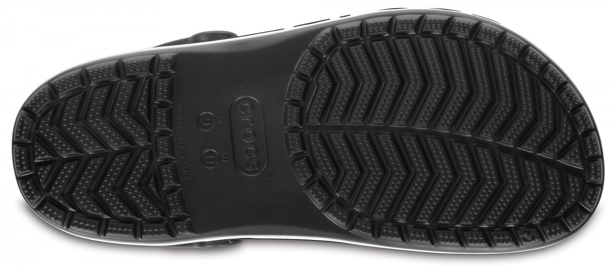 Saboti Crocs Bayaband Clog Negru - Black/White - 3 | YEO