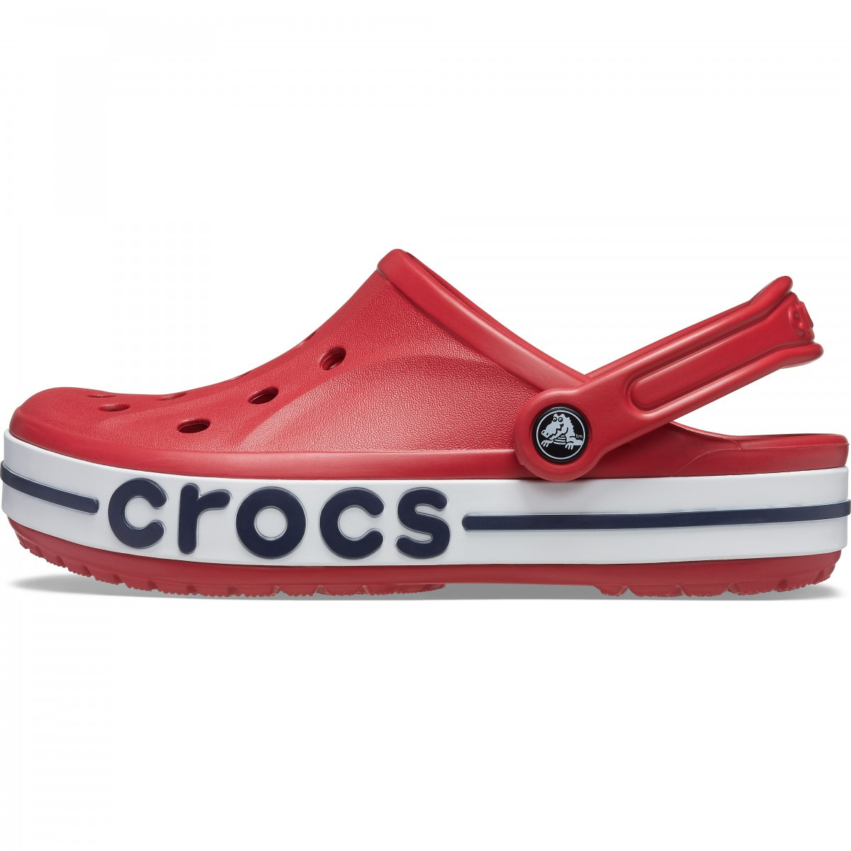 Saboti Crocs Bayaband Clog Roșu - Pepper/Navy - 2 | YEO