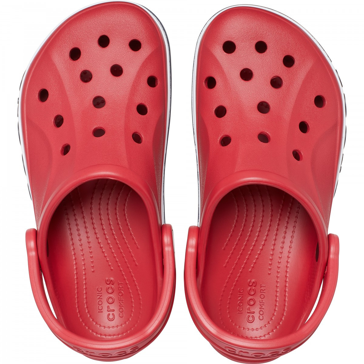 Saboti Crocs Bayaband Clog Roșu - Pepper/Navy - 4 | YEO
