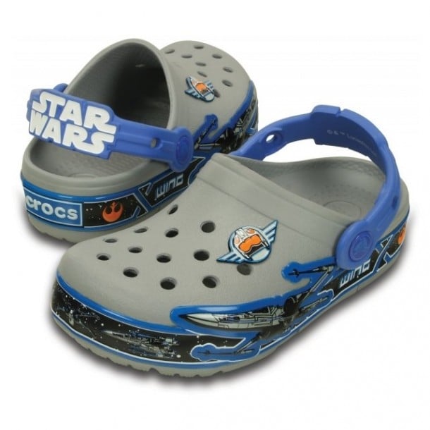 Saboti Crocs Lights Star Wars Xwing Clog Gri – Grey Clog