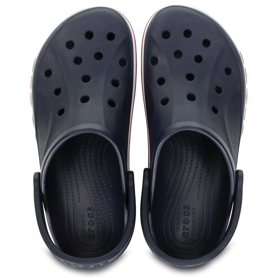 Saboti Crocs Bayaband Clog Albastru - Navy/Pepper - 3 | YEO