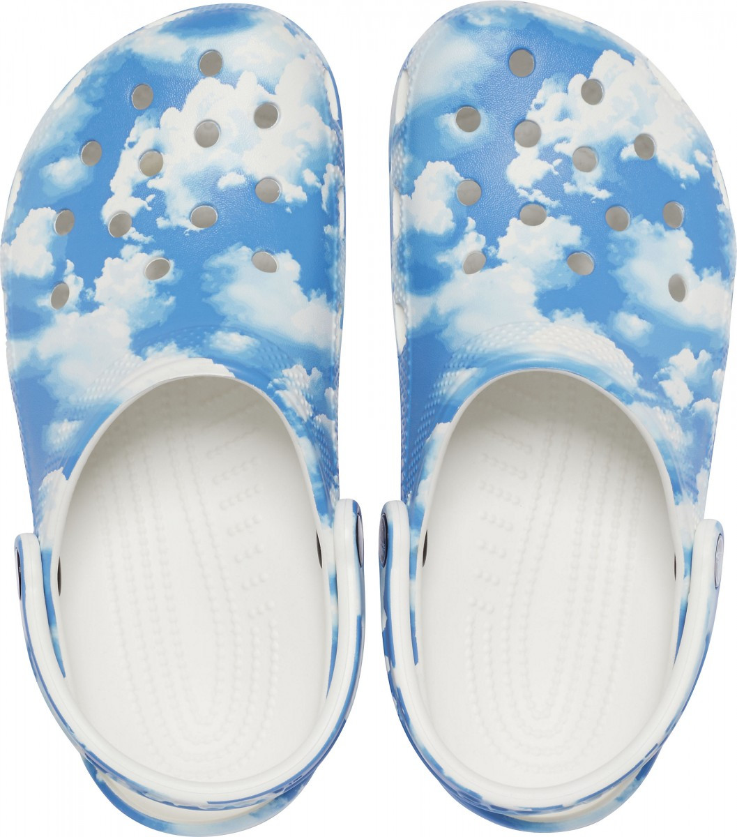 Saboți Crocs Classic Out of this World II Clog Alb - White - 2 | YEO