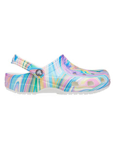 Saboți Crocs Classic Out of... Multicolor - Multi/White