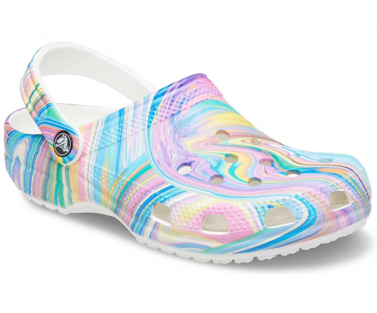 Saboți Crocs Classic Out of this World II Clog Multicolor - Multi/White - 1 | YEO