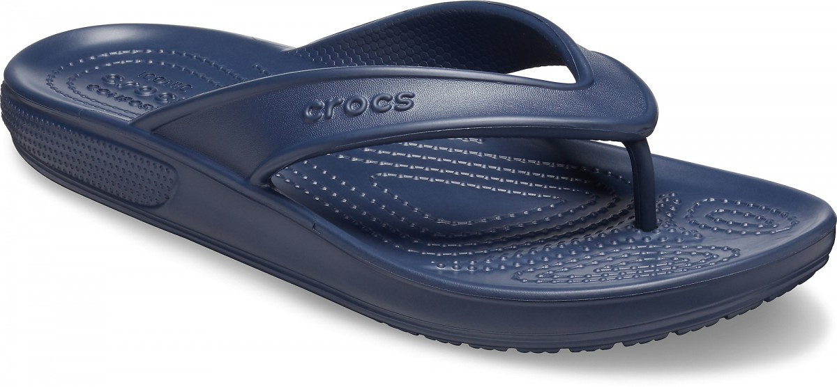 Șlapi Crocs Classic II Flip Albastru - Navy - 1 | YEO