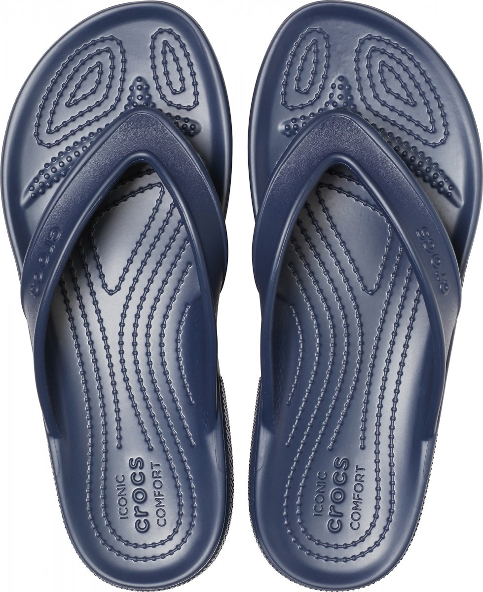 Șlapi Crocs Classic II Flip Albastru - Navy - 2 | YEO