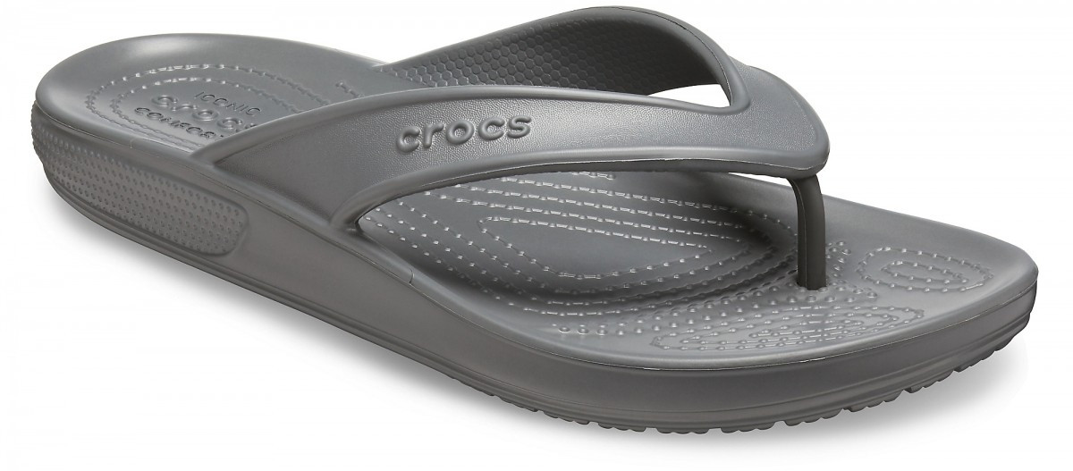 Șlapi Crocs Classic II Flip Gri - Slate Grey - 1 | YEO