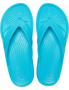 Șlapi Crocs Classic II Flip Albastru deschis - Digital Aqua 2