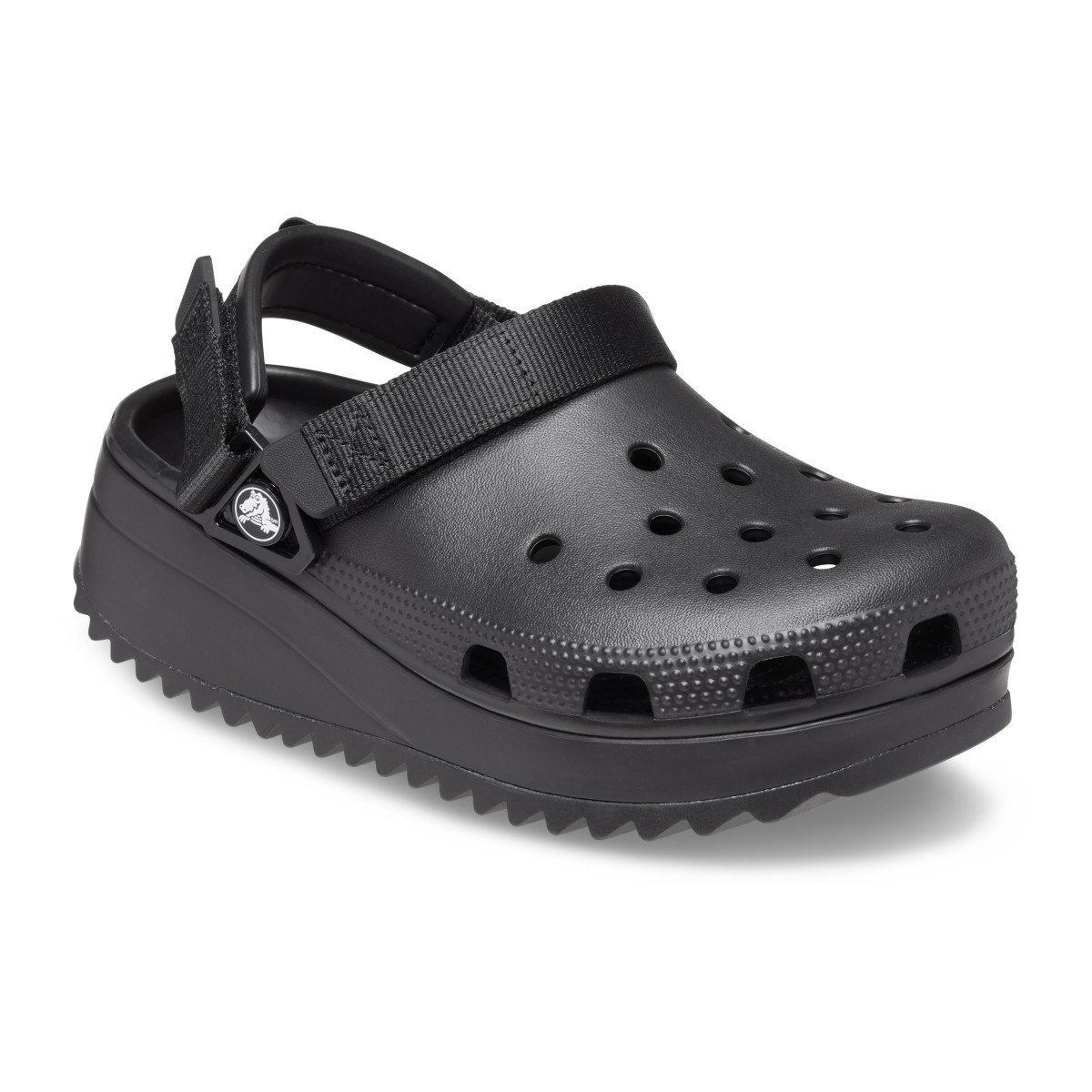Saboti Crocs Classic Hiker Clog Negru - Black/Black - 1 | YEO