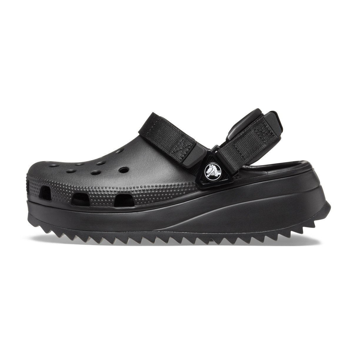 Saboti Crocs Classic Hiker Clog Negru - Black/Black - 2 | YEO
