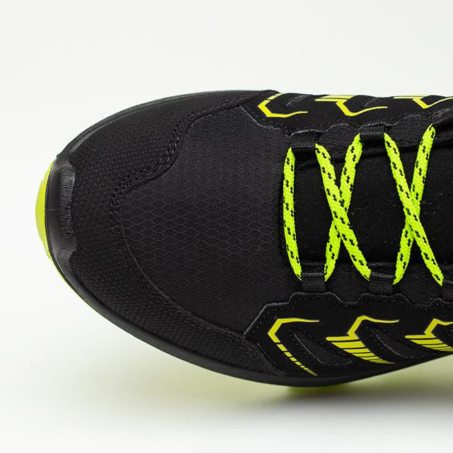 Pantofi Grisport Bavenite Negru - Black/Volt Green - 2 | YEO