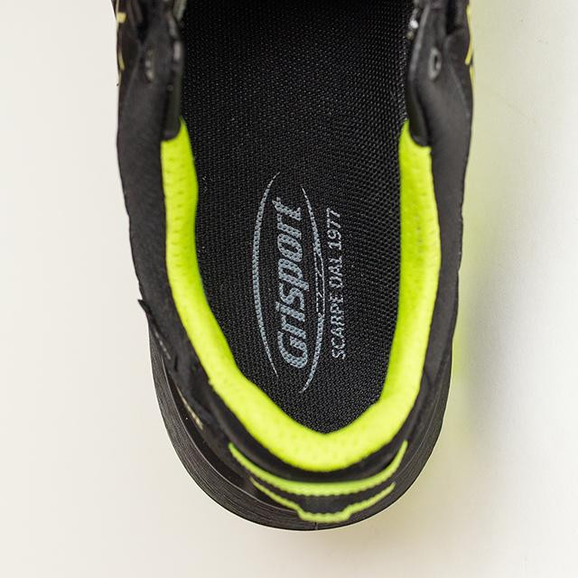 Pantofi Grisport Bavenite Negru - Black/Volt Green