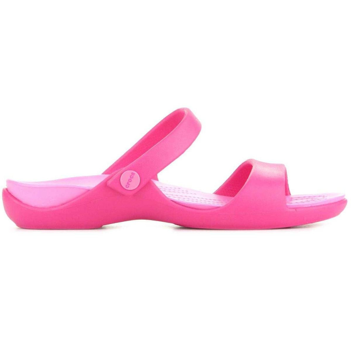Sandale Crocs Cleo V Roz – Party Pink Cleo