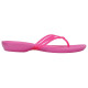 Slapi Crocs Isabella Flip Culoare Roz - Vibrant Pink