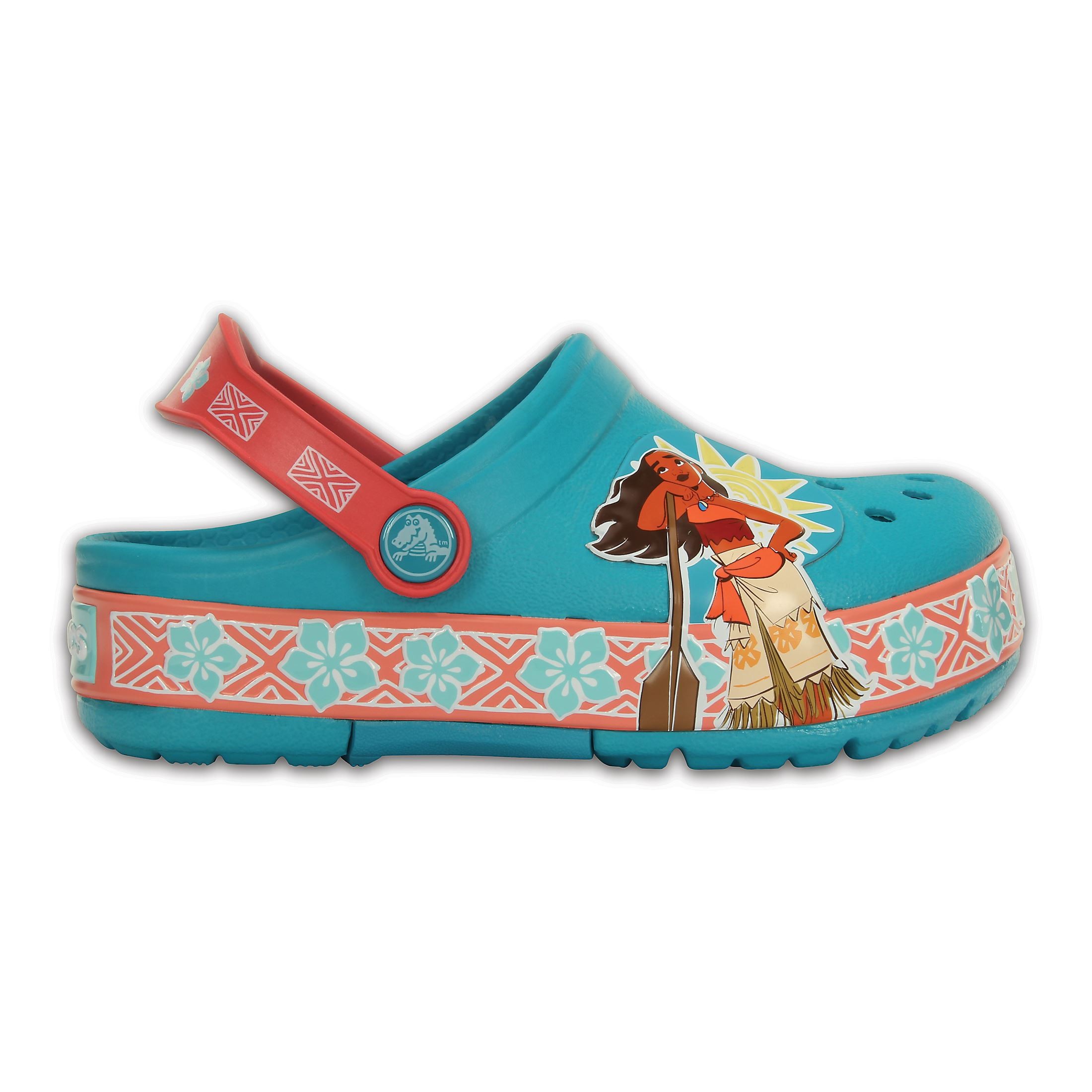 Saboti crocs lights disney moana
