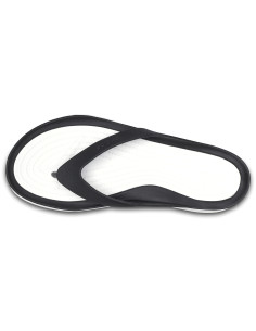 Șlapi Crocs Women's... Negru - Black/White 2