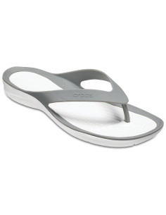 Șlapi Crocs Women's... Gri - Smoke/White 2