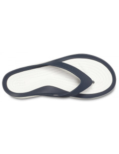 Șlapi Crocs Women's... Albastru - Navy/White 2