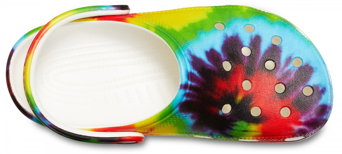 Saboti Crocs Classic Tie-Dye Graphic Clog Multicolor - Multi - 2 | YEO
