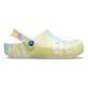 Saboti Crocs Classic Tie-Dye Graphic Clog Culoare Alb - White/Multi