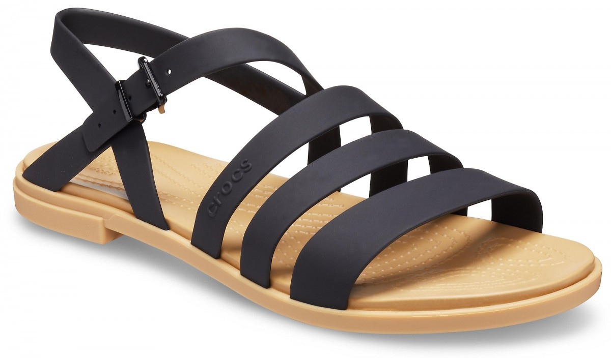 Sandale Crocs Tulum Sandal Negru - Black/Tan - 1 | YEO