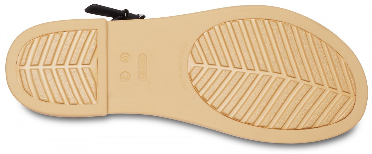 Sandale Crocs Tulum Sandal Negru - Black/Tan