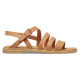 Sandale Crocs Tulum Sandal Culoare Auriu - Dark Gold