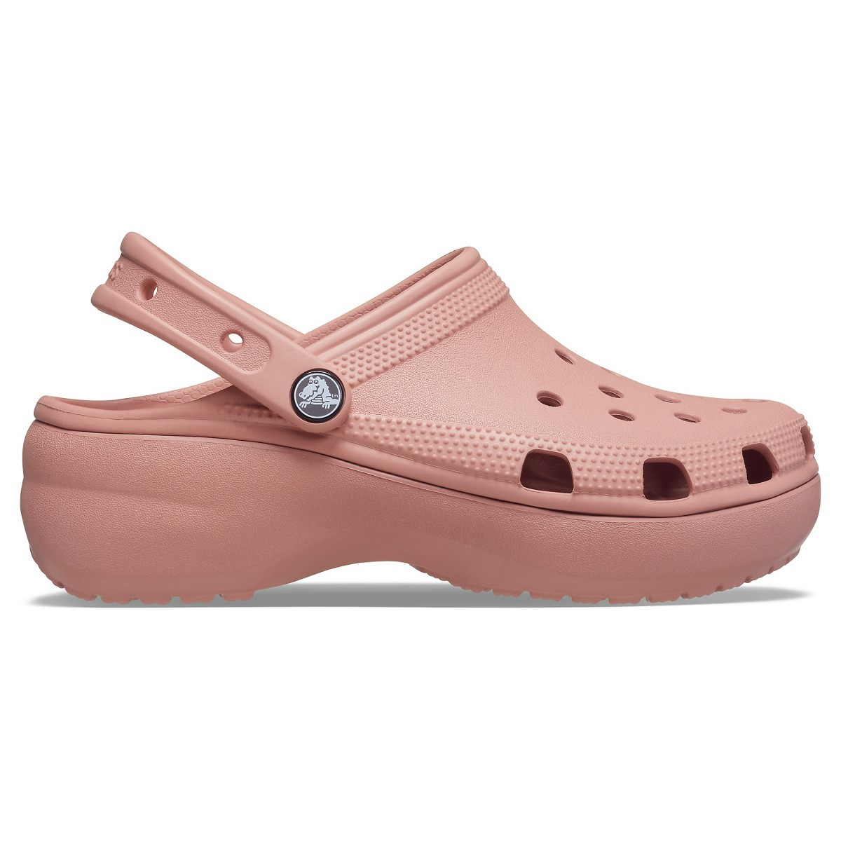 Saboți Crocs Women\'s Classic Platform Clog Roz - Pale Blush