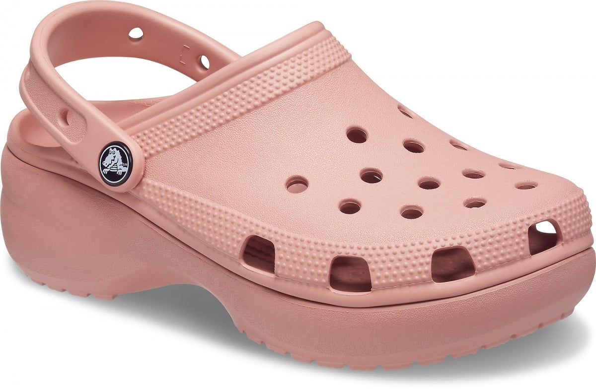 Saboți Crocs Women\'s Classic Platform Clog Roz - Pale Blush - 1 | YEO