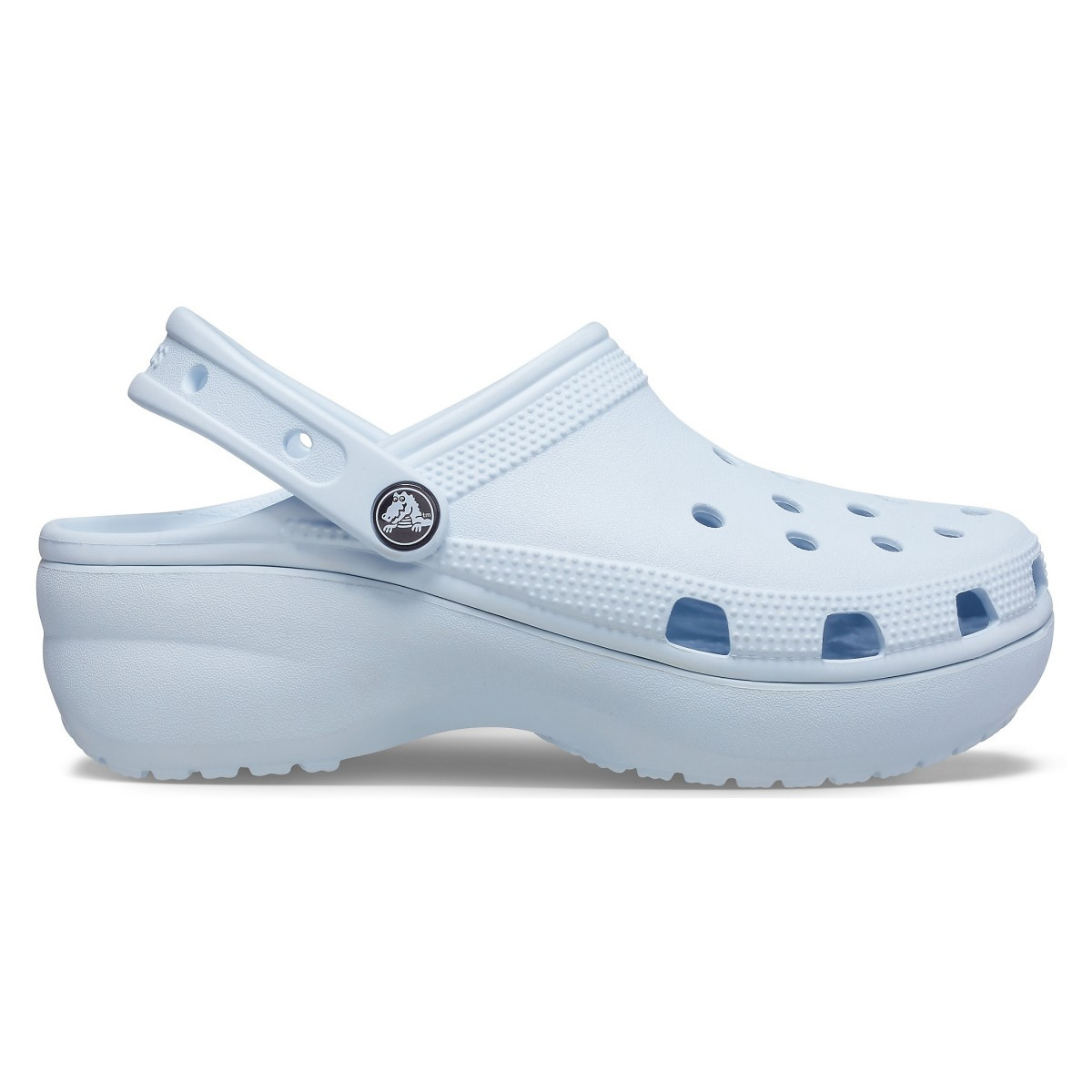 Saboți Crocs Women\'s Classic Platform Clog Albastru - Mineral Blue