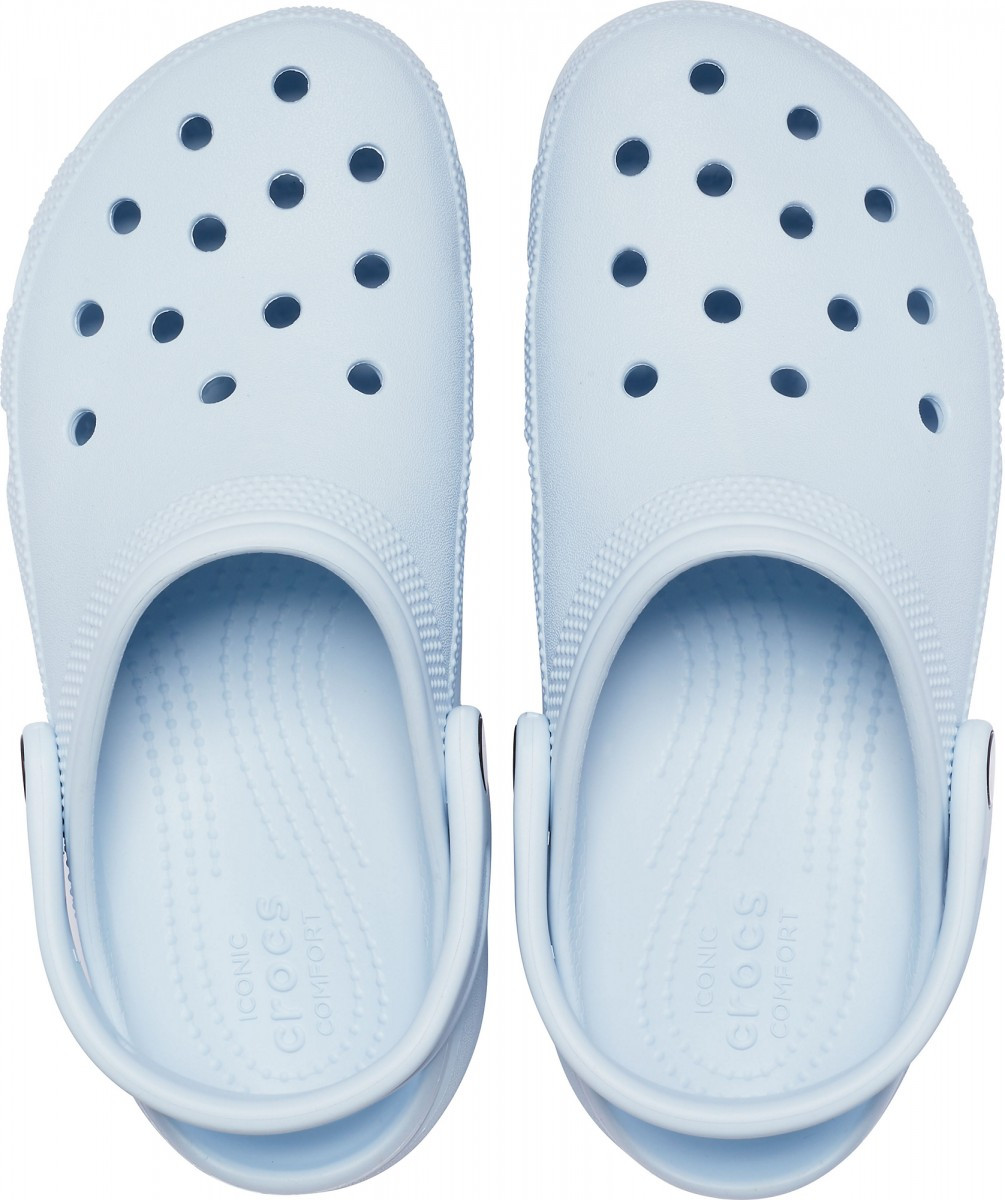Saboți Crocs Women\'s Classic Platform Clog Albastru - Mineral Blue - 2 | YEO