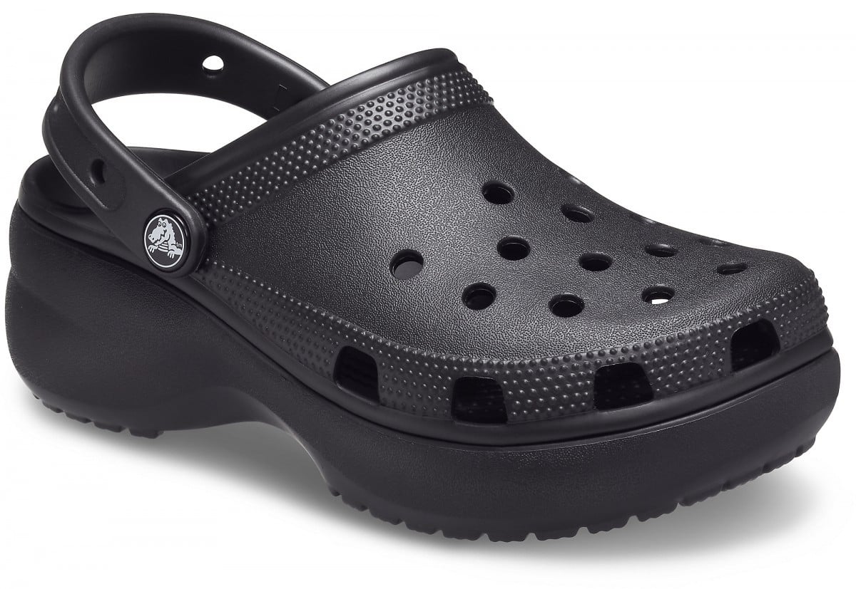 Saboți Crocs Women\'s Classic Platform Clog Negru - Black - 1 | YEO