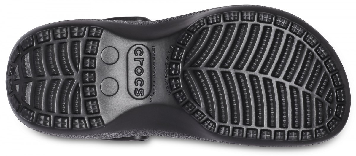 Saboți Crocs Women\'s Classic Platform Clog Negru - Black - 3 | YEO