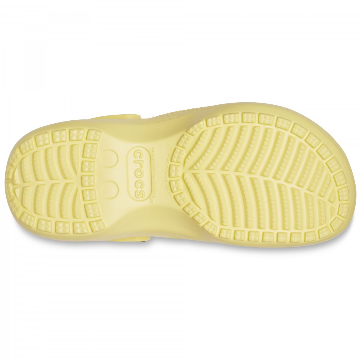 Saboți Crocs Women\'s Classic Platform Clog Galben - Banana - 1 | YEO