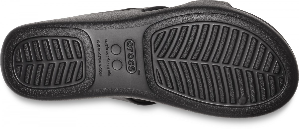Papuci Crocs Monterey Strappy Wedge Negru - Black