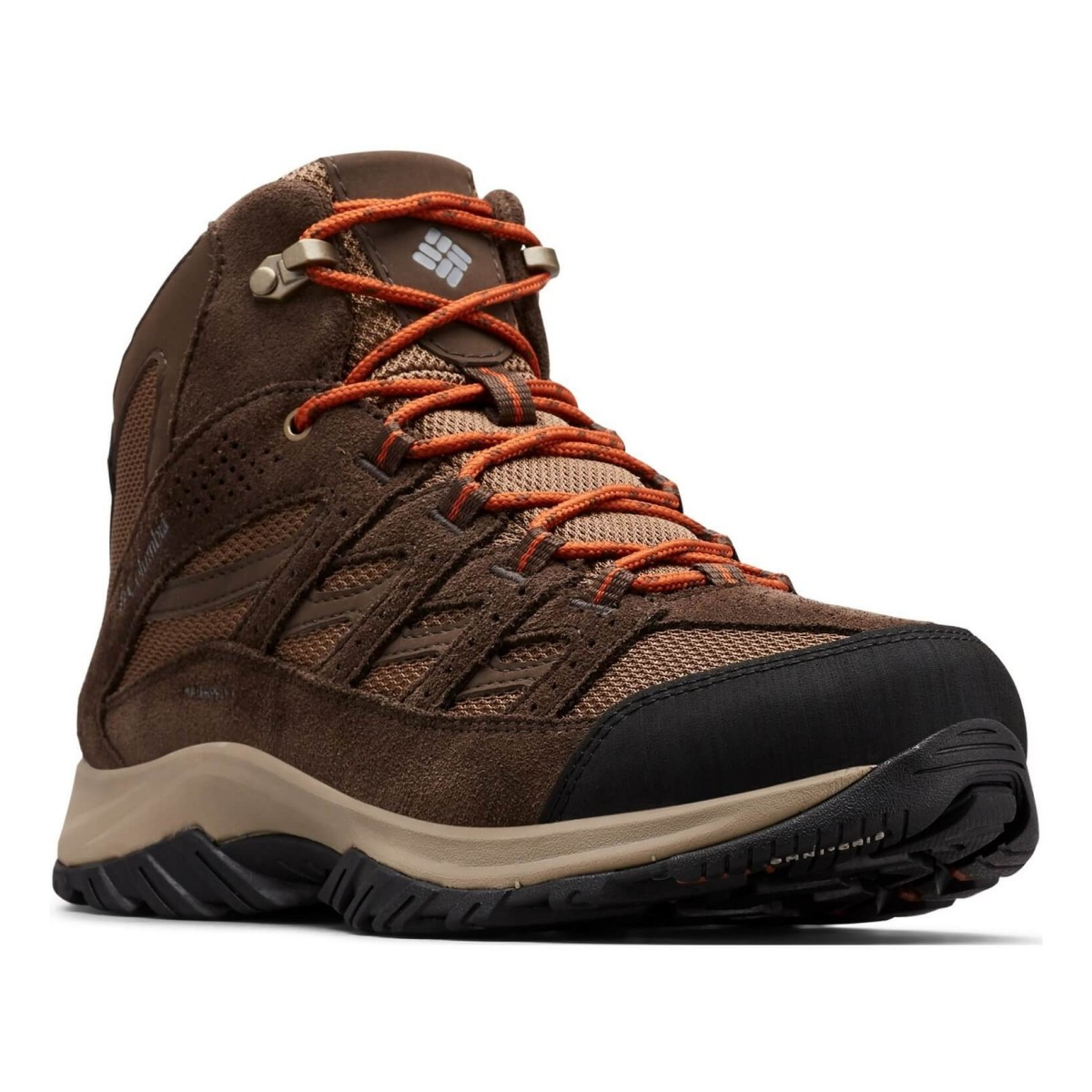 Columbia Crestwood Mid Waterproof Men Maro – Dark Brown barbati imagine 2022