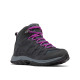 Columbia Crestwood Mid Waterproof Culoare Gri - Graphite Bright Plum